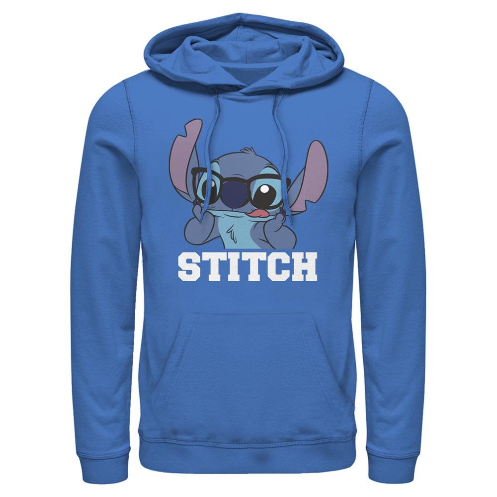 Disney Lilo & Stitch Hoodie with Stitch playfully holding a snack, a fun addition to your wardrobe alongside the pride graphic tee, perfect for casual days.
