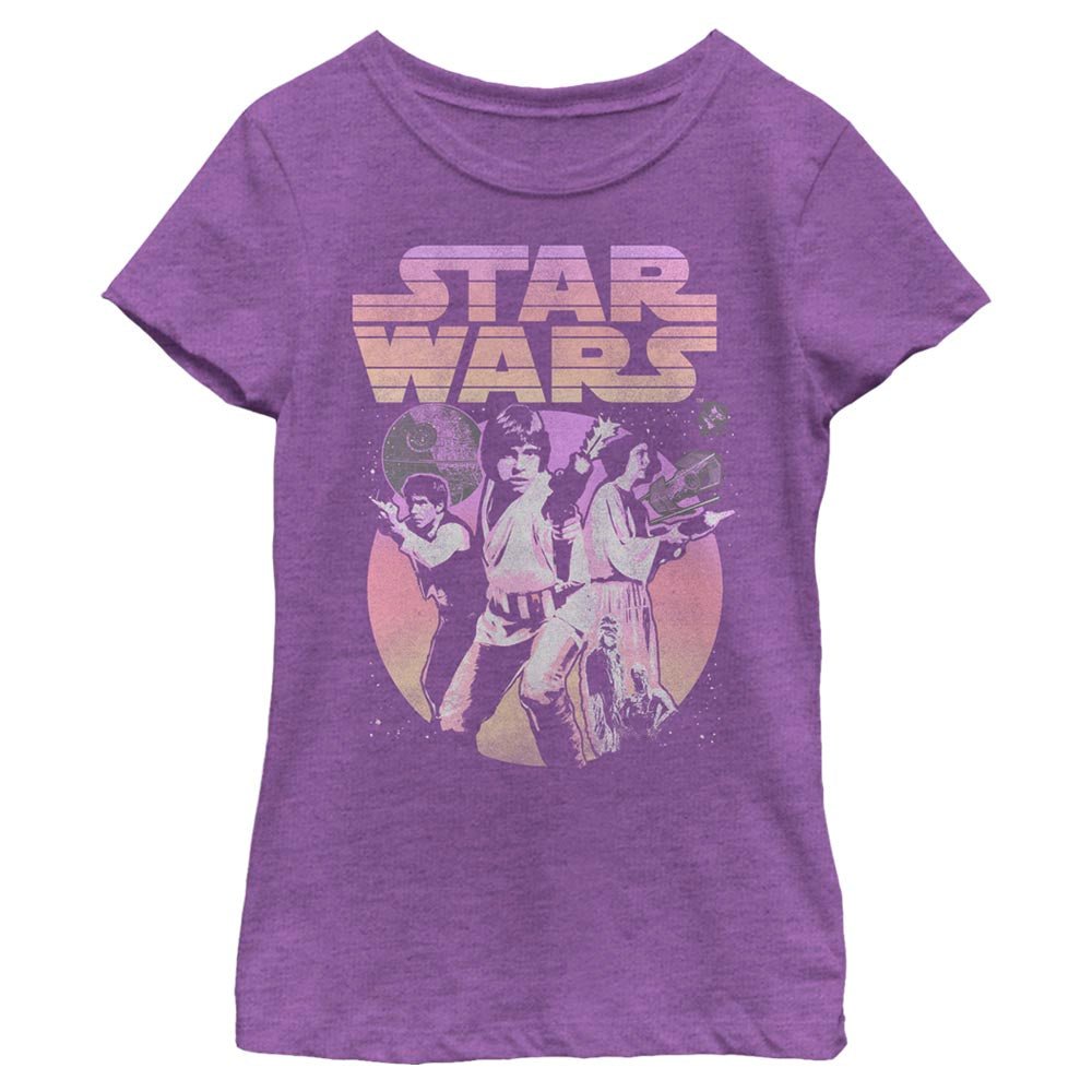 Cute Star Wars apparel for girls featuring a stylish Star Wars Shooter T-Shirt for little fans.