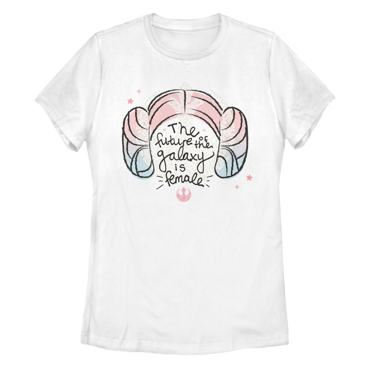 Licensed Women's Star Wars Apparel Collection featuring trendy t-shirts and cozy hoodies, perfect for showcasing your love for the iconic saga.