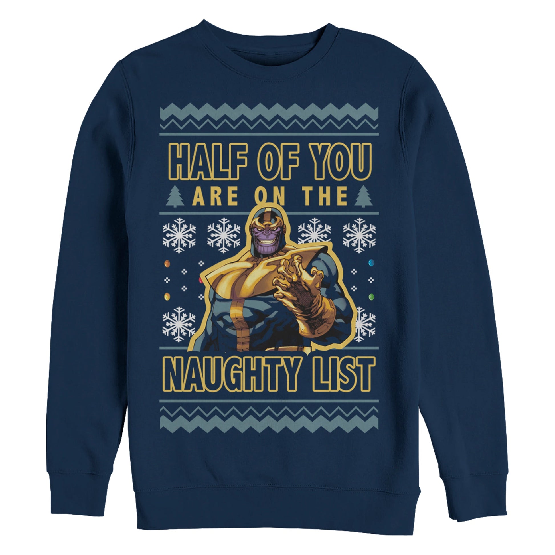 Men's Marvel Thanos Ugly Sweater Sweatshirt