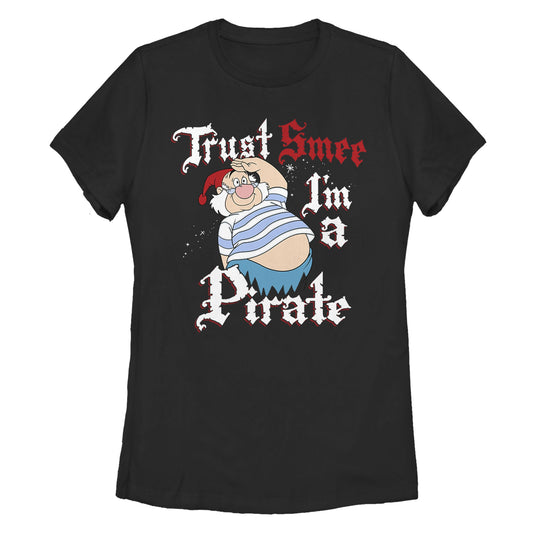 Licensed Women's Disney Smee Pirate T-Shirt
