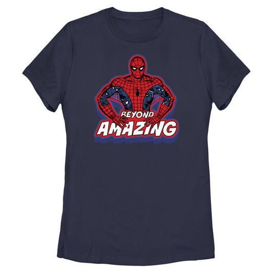 Women's Marvel SPIDEY POSE BEYOND T-Shirt
